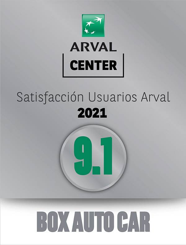 BOX AUTOCAR SERVICE: 9,1 puntos sobre 10 en la encuesta de calidad de ARVAL
